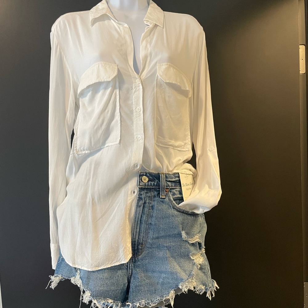 White cotton shirt